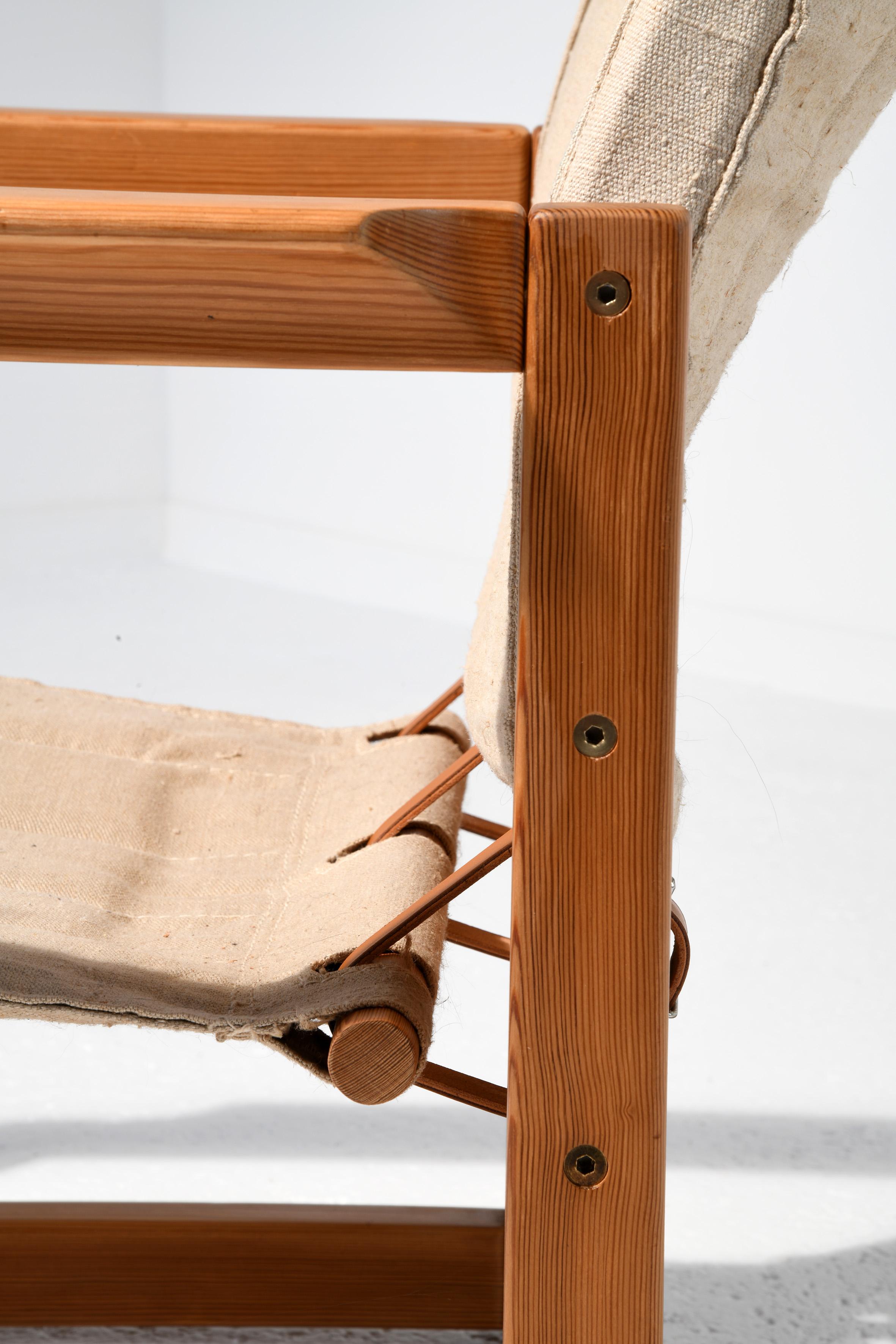 Fauteuil safari Diana design Karin Mobring for Ikea in the 70's 4