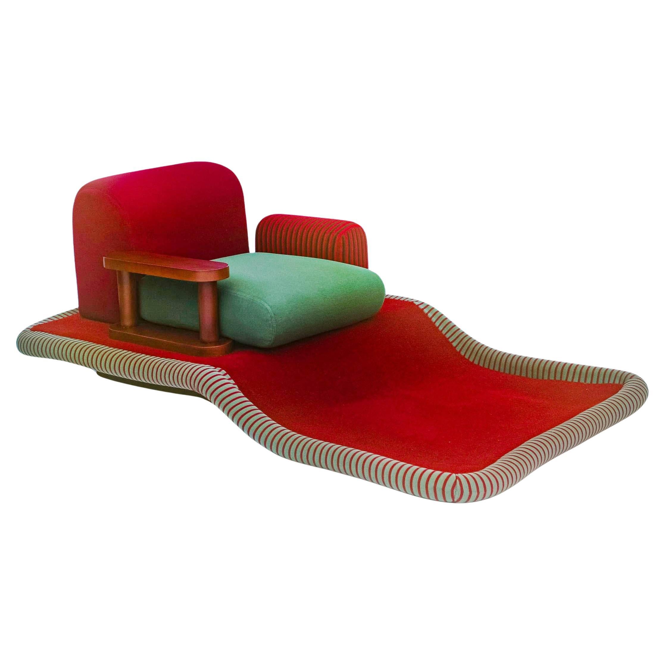 Fauteuil Tappeto Volante d’Ettore Sottsass For Sale