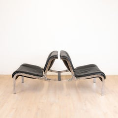 Fauteuil Whist Dos à Dos Vintage par Olivier Mourgue pour Airborne, 1964
