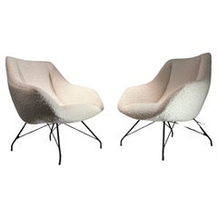 Fauteuils concha par Martin Eisler et Carlo Hauner