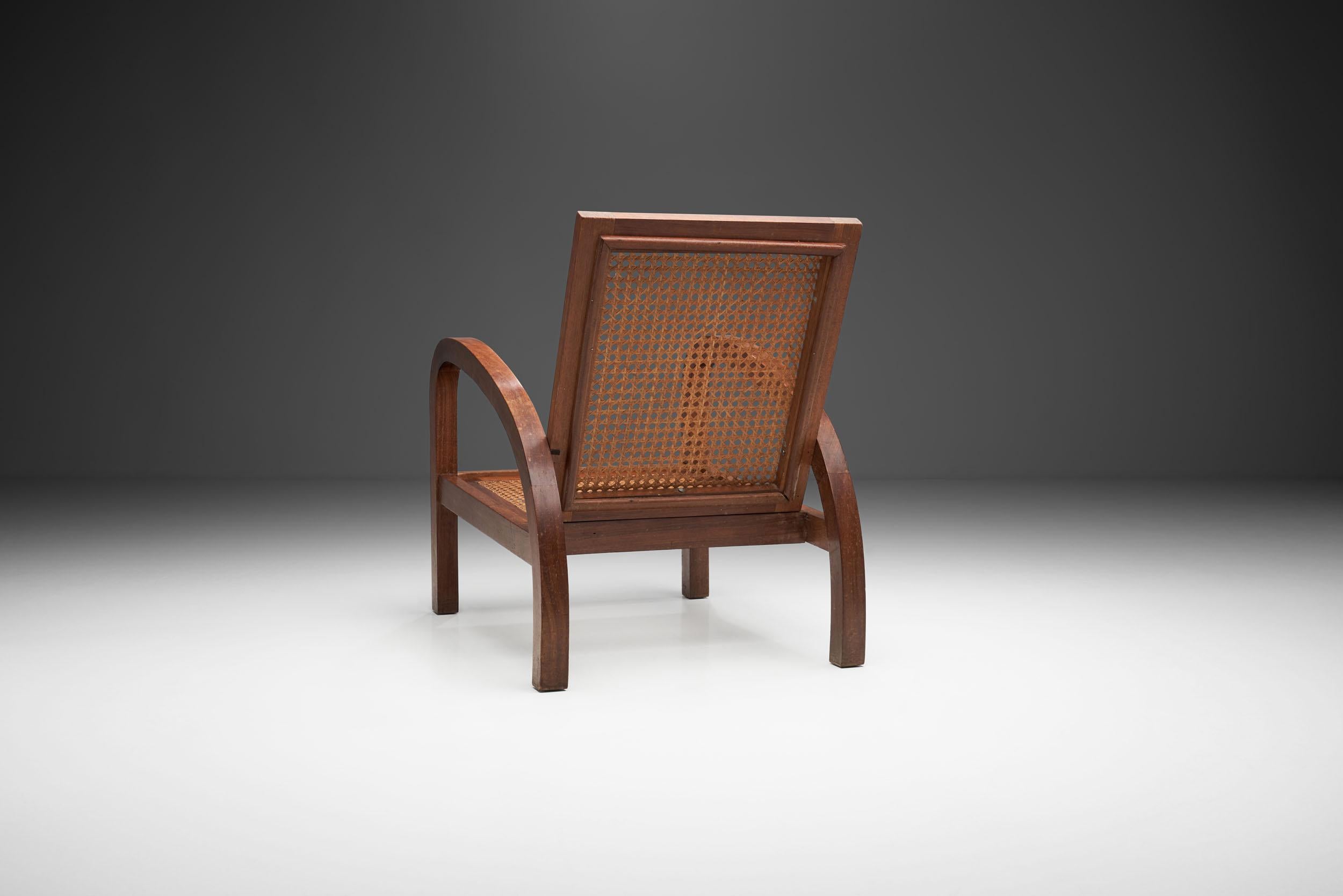French “Fauteuils de Paquebot” Chair, France, 1950s