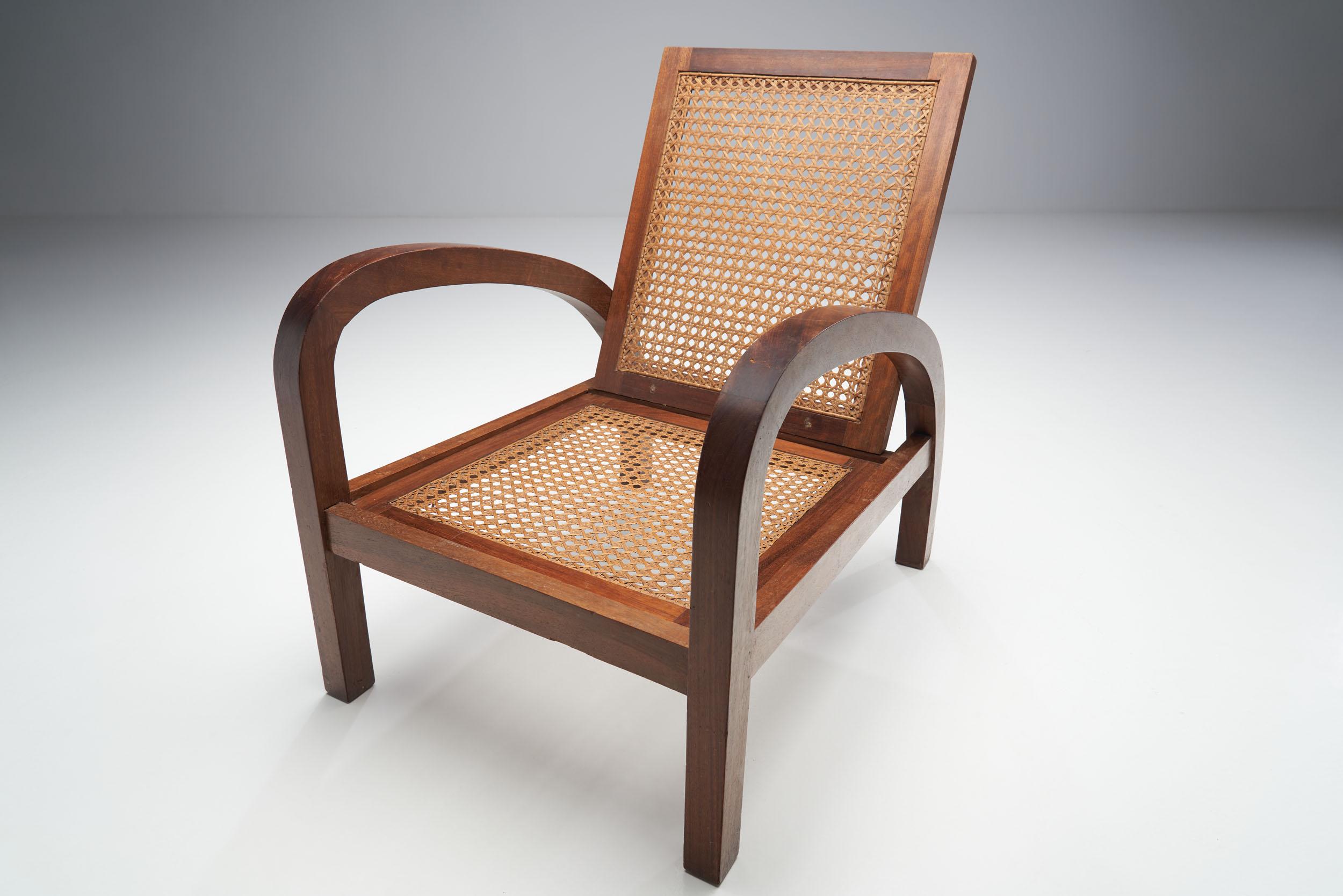 Mid-20th Century “Fauteuils de Paquebot” Chair, France, 1950s