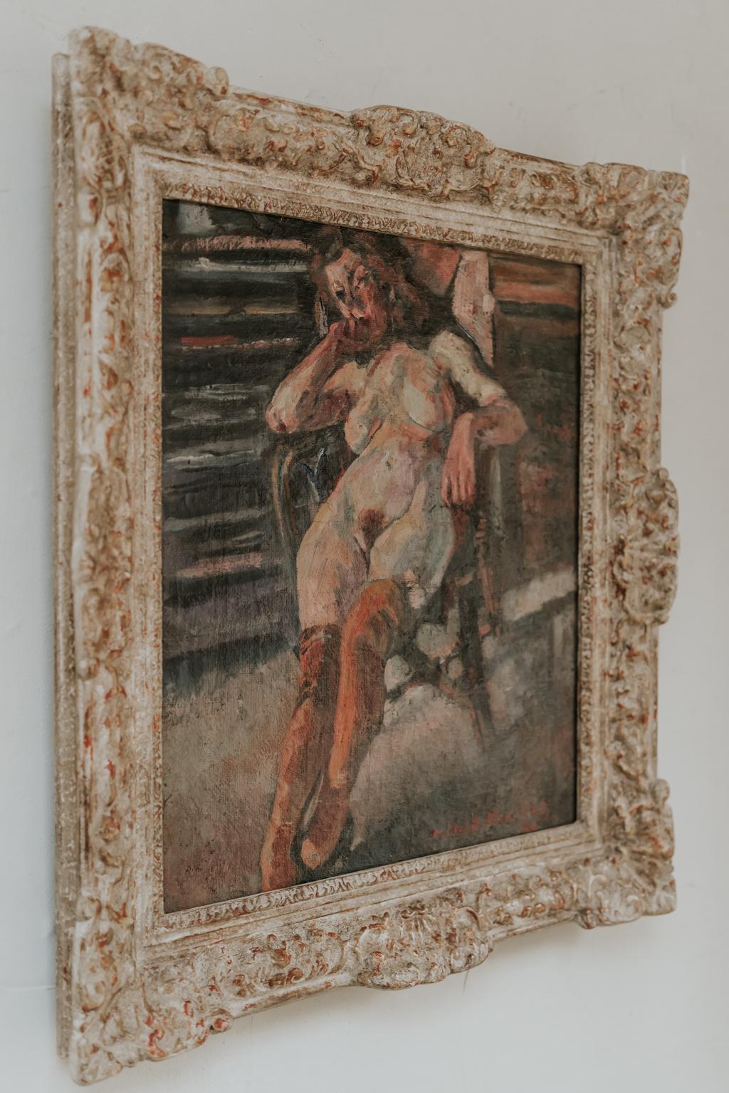20th Century Fauvist Painting by Medard Maertens For Sale