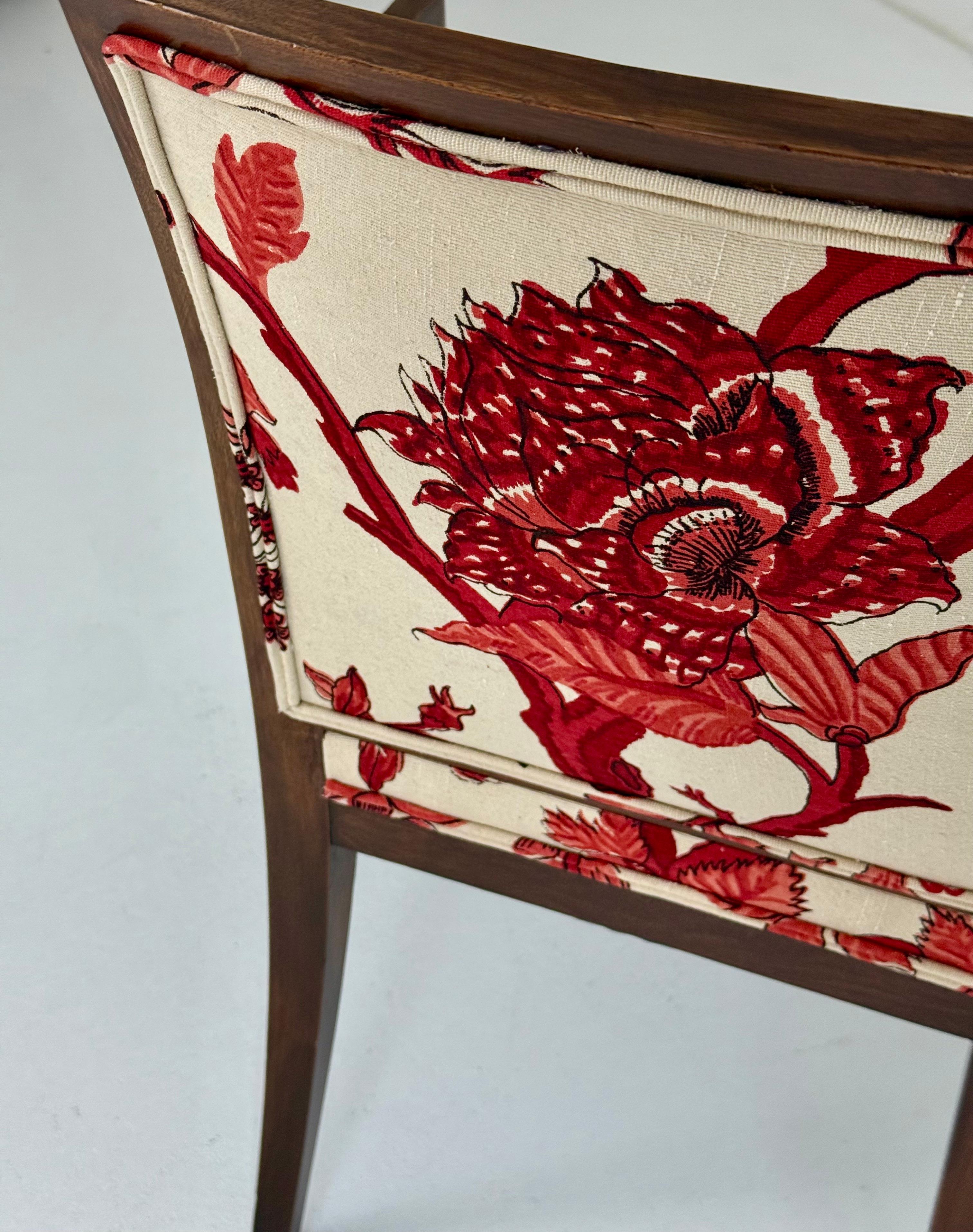 Fauteuil en faux bambou par William Haines, succession de Kirk Douglas 1960s en vente 7