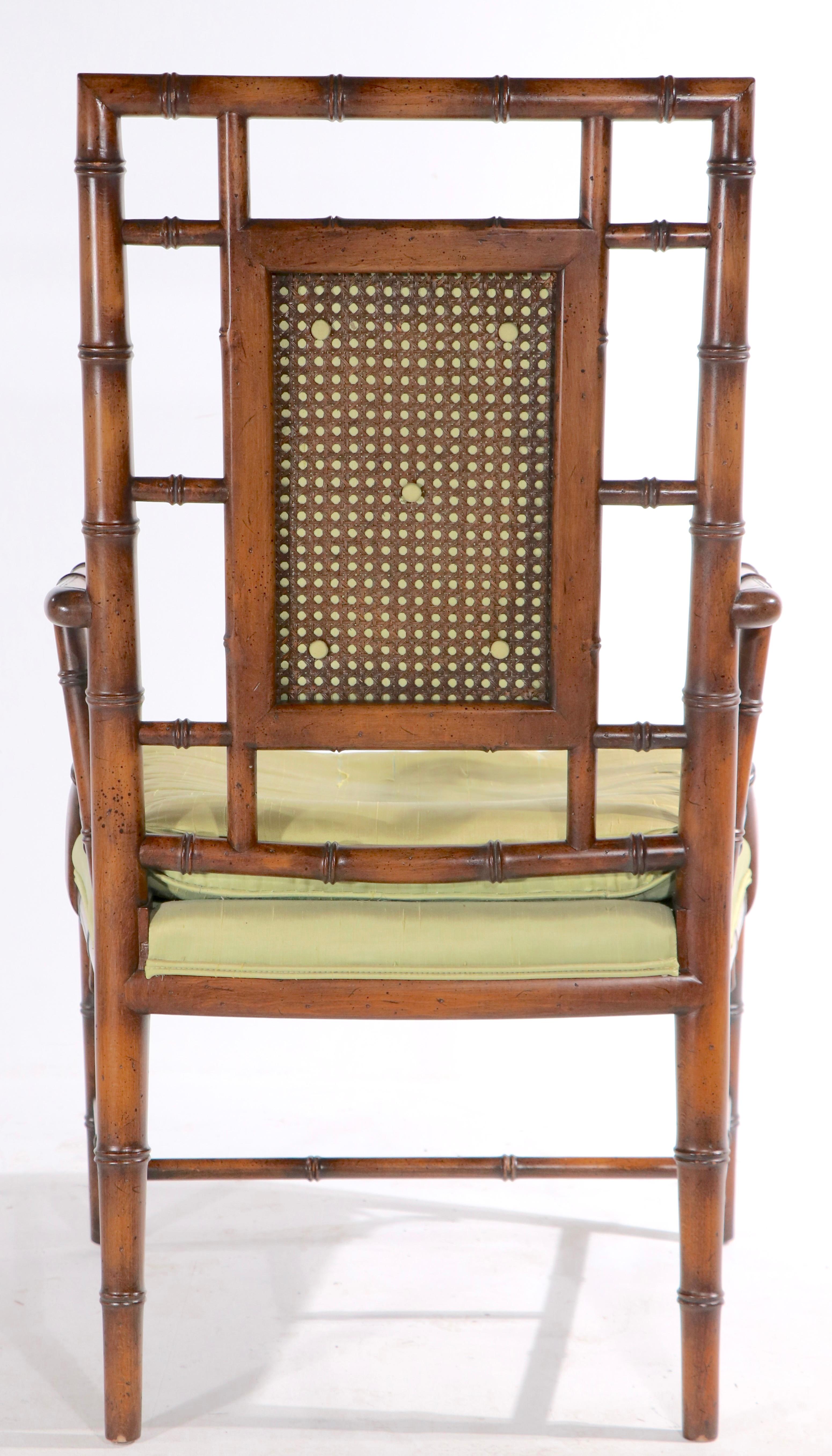 Sessel aus Kunstbambus von Schoonbeck im Angebot 4