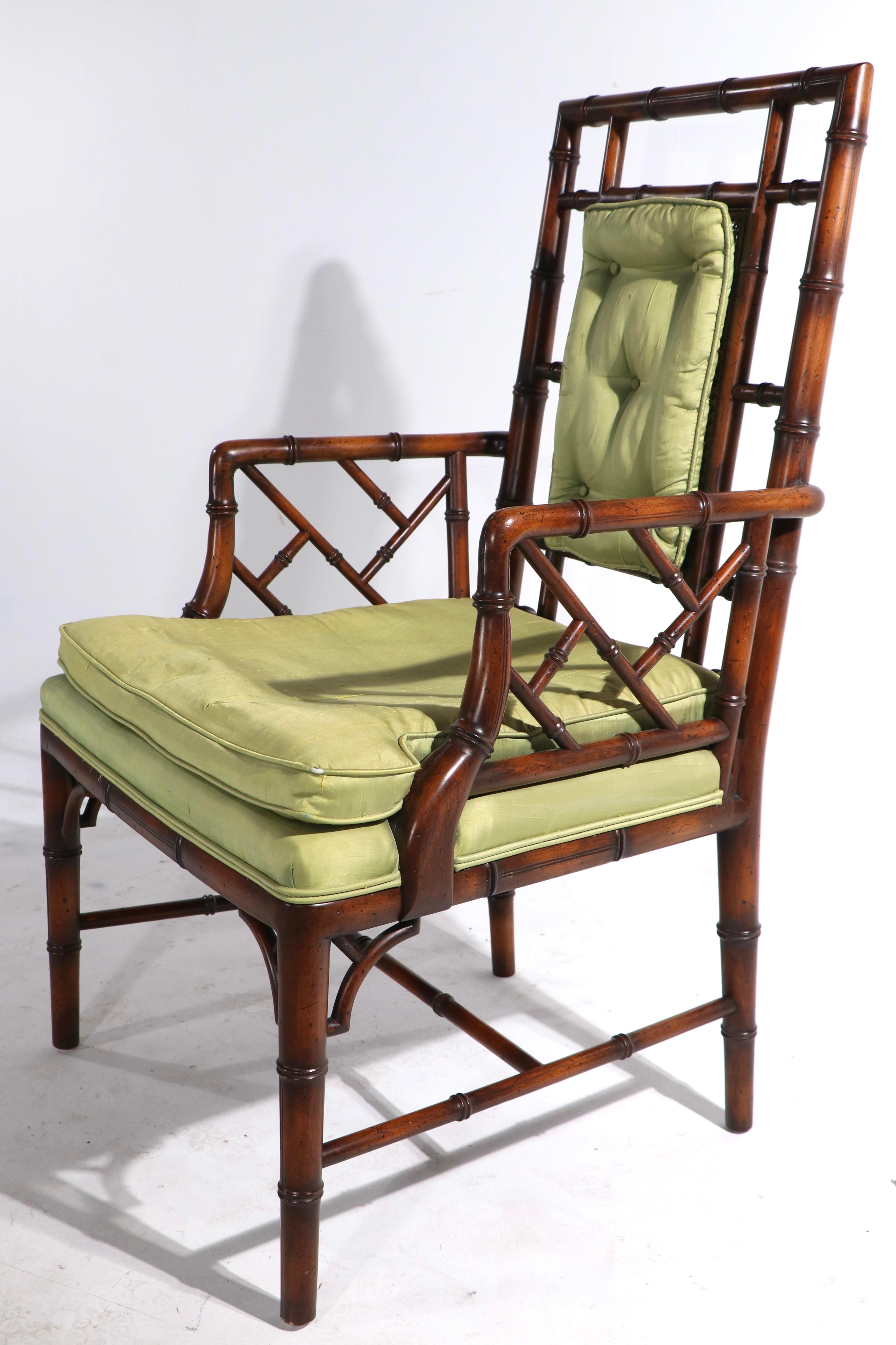 Sessel aus Kunstbambus von Schoonbeck im Angebot 7