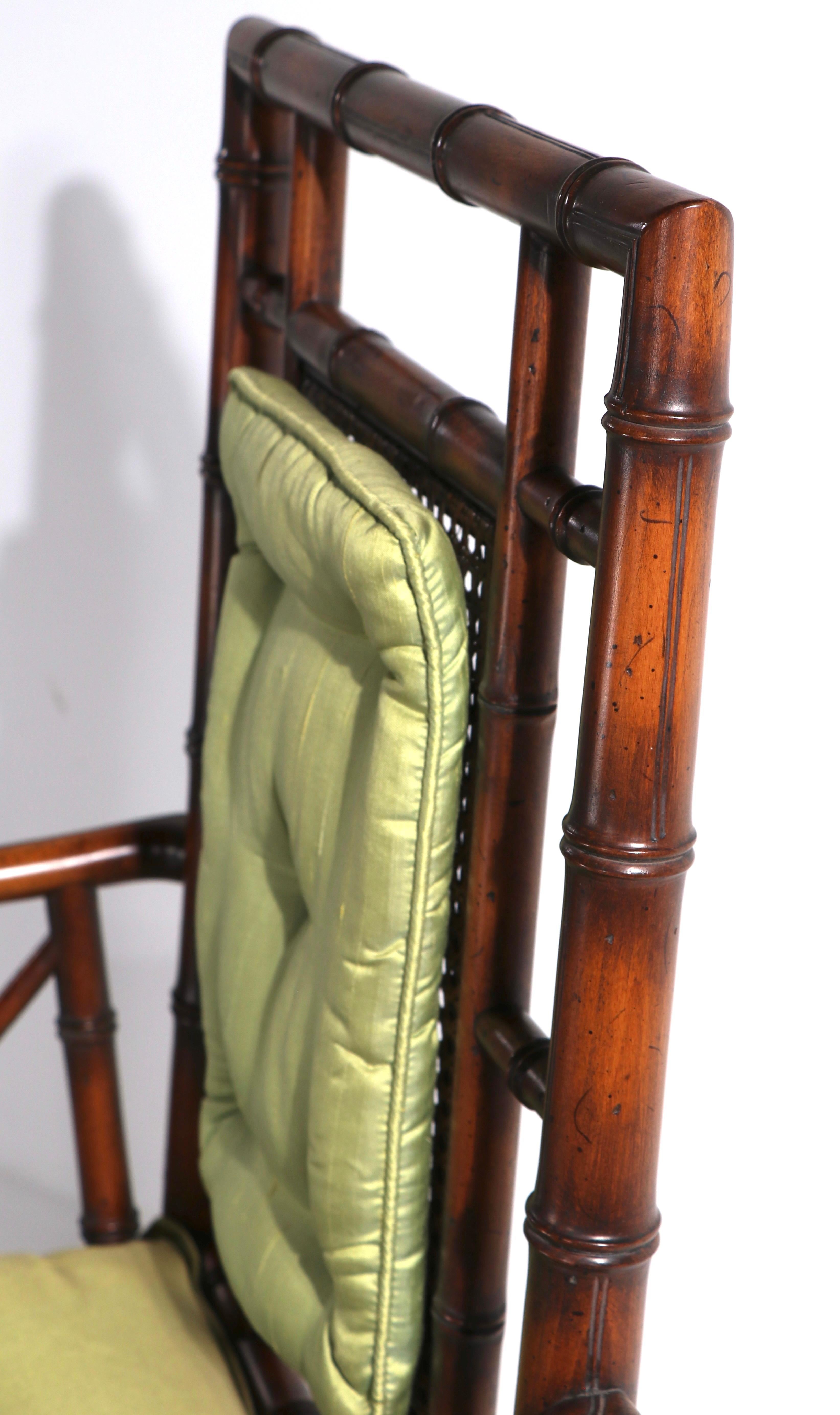 Sessel aus Kunstbambus von Schoonbeck im Angebot 9