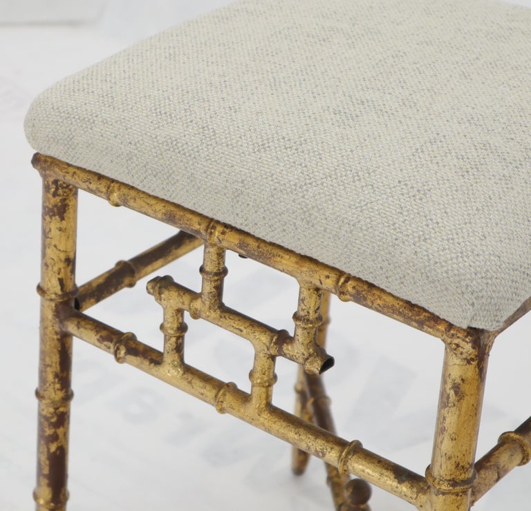 Faux Bamboo Bar Stool MidCentury Modern at 1stDibs faux bamboo bar