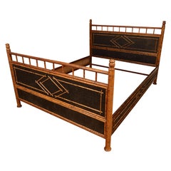 Faux Bamboo Bed Frame