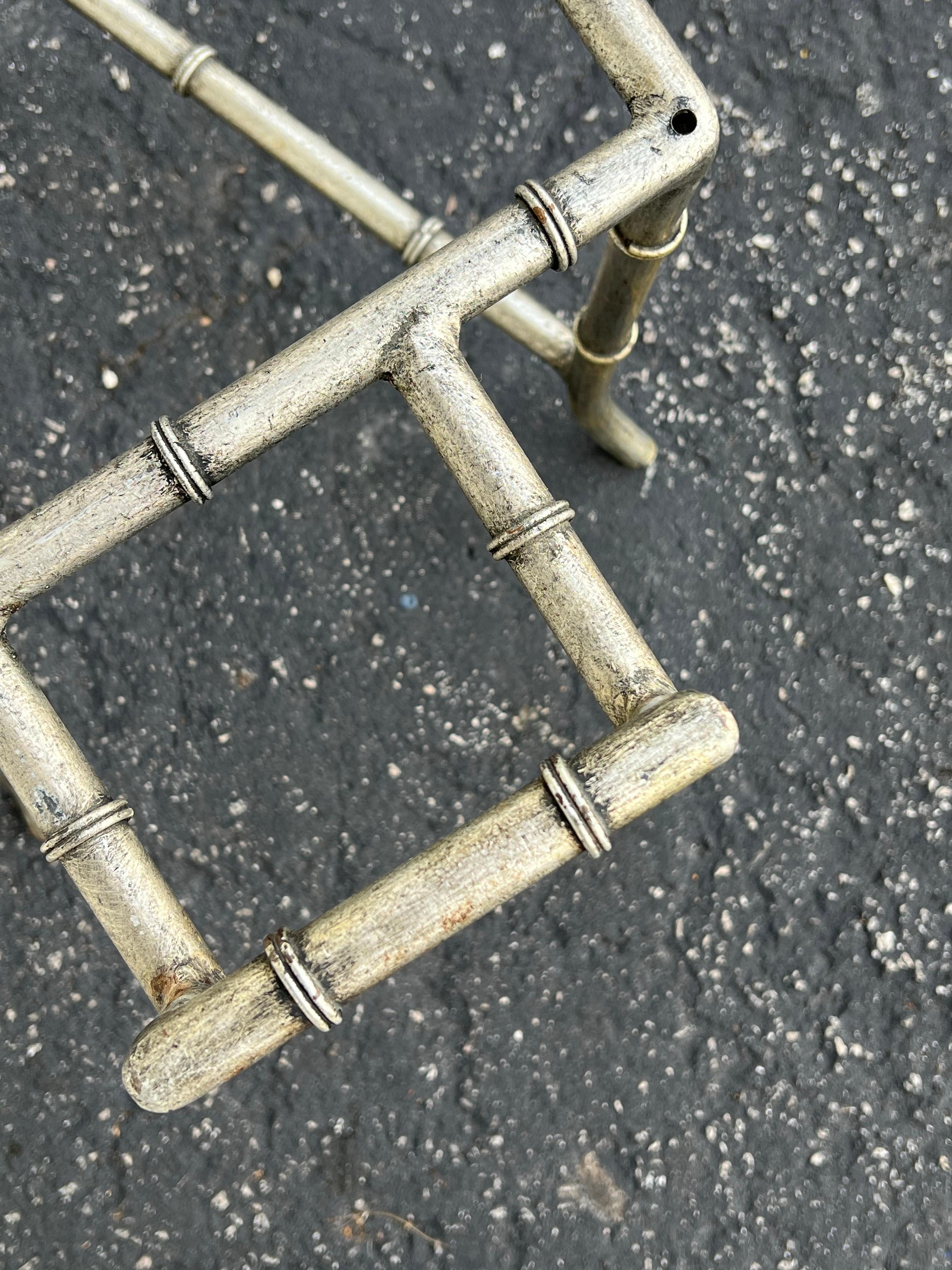 Faux Bamboo Bench Or Coffee Table ca' 1970's For Sale 6