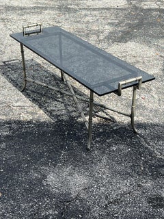 Faux Bamboo Bench Or Coffee Table ca' 1970's