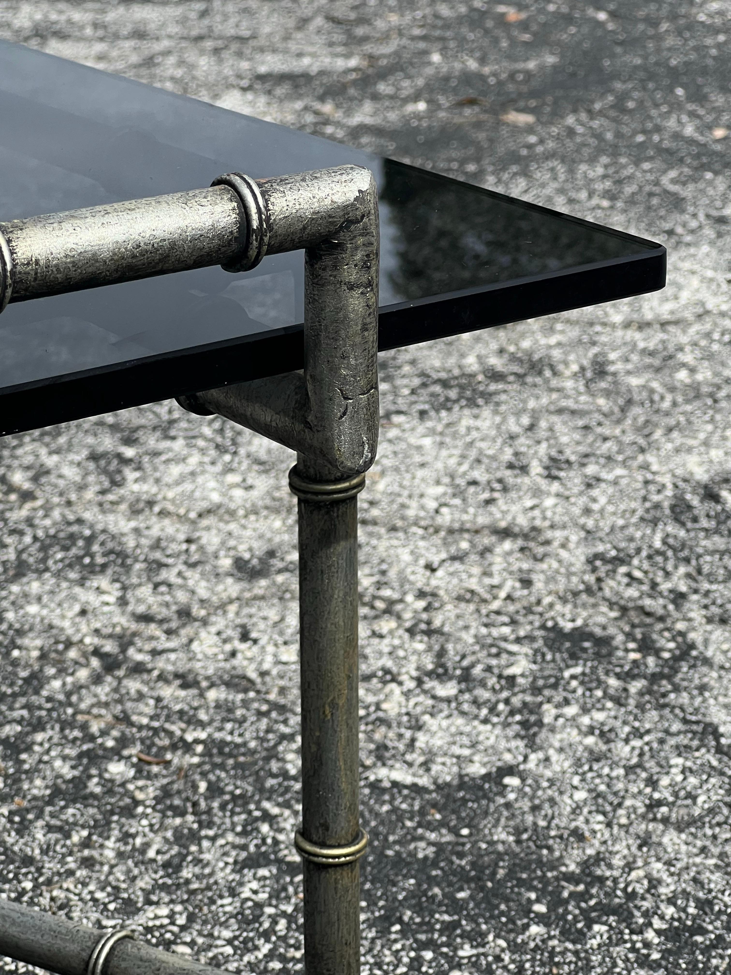 Faux Bamboo Bench Or Coffee Table ca' 1970's For Sale 2