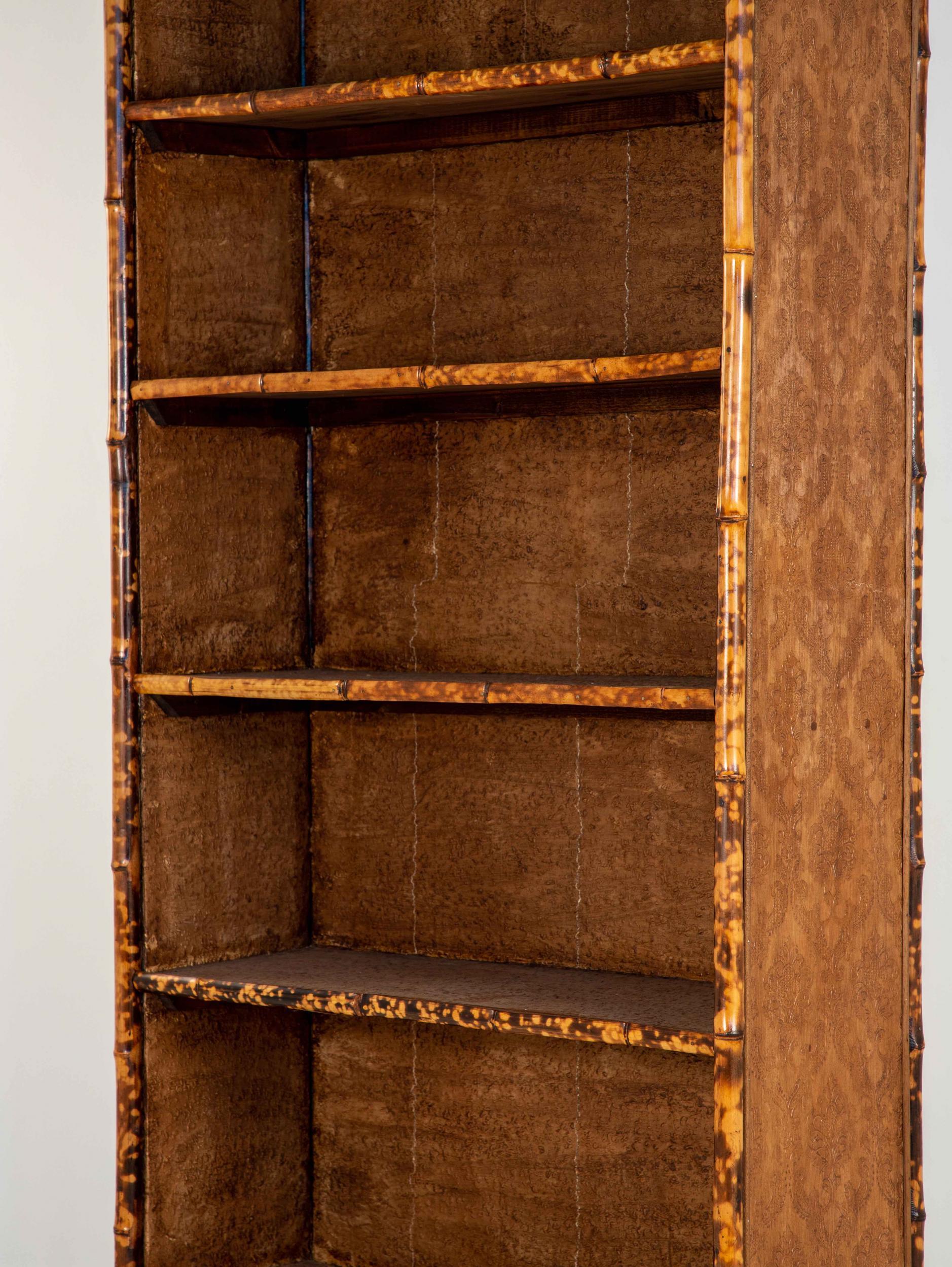 Faux Bamboo Bookcase 5