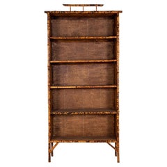 Antique Faux Bamboo Bookcase