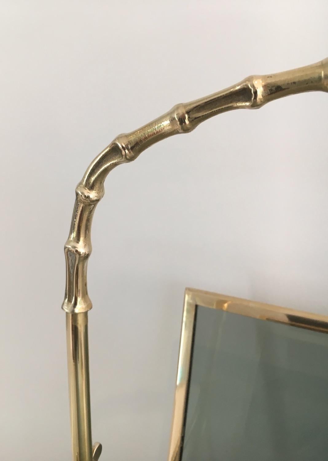 Porte-revues en faux bambou et bronze par Maison Baguès en vente 3