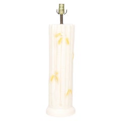 Faux Bamboo Ceramic Table Lamp