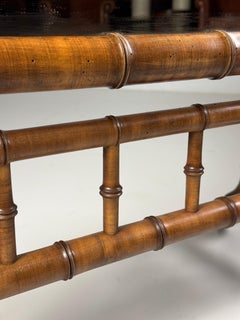 Faux Bamboo Cheval Mirror ca. 1900