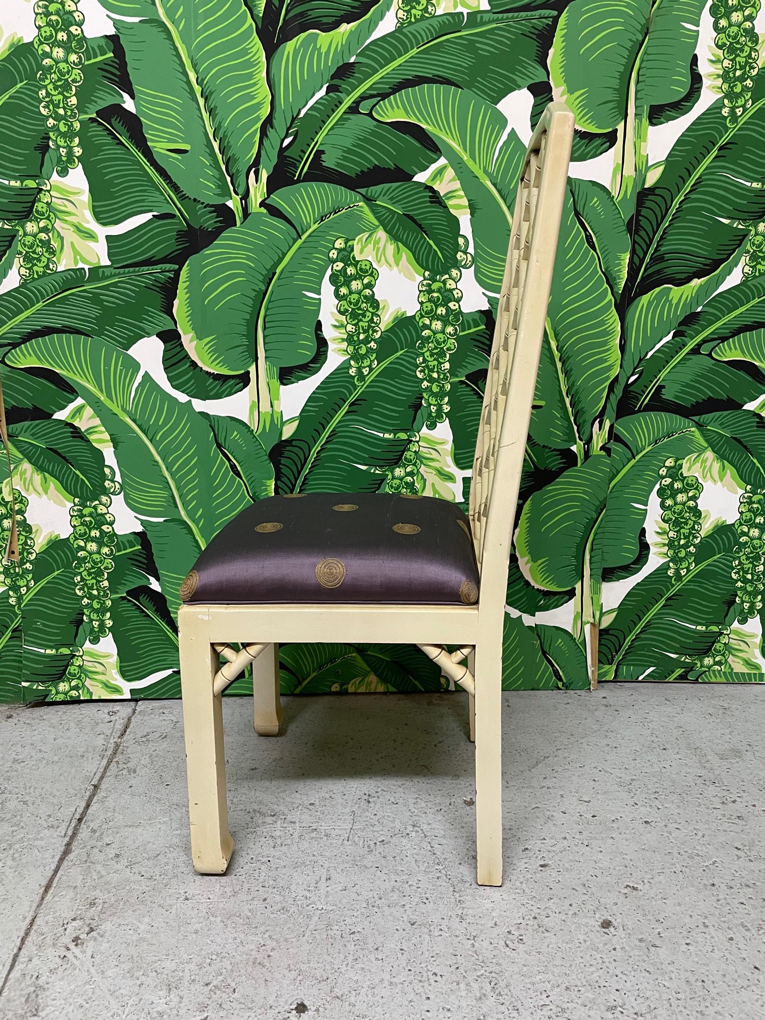 chinoiserie dining chair