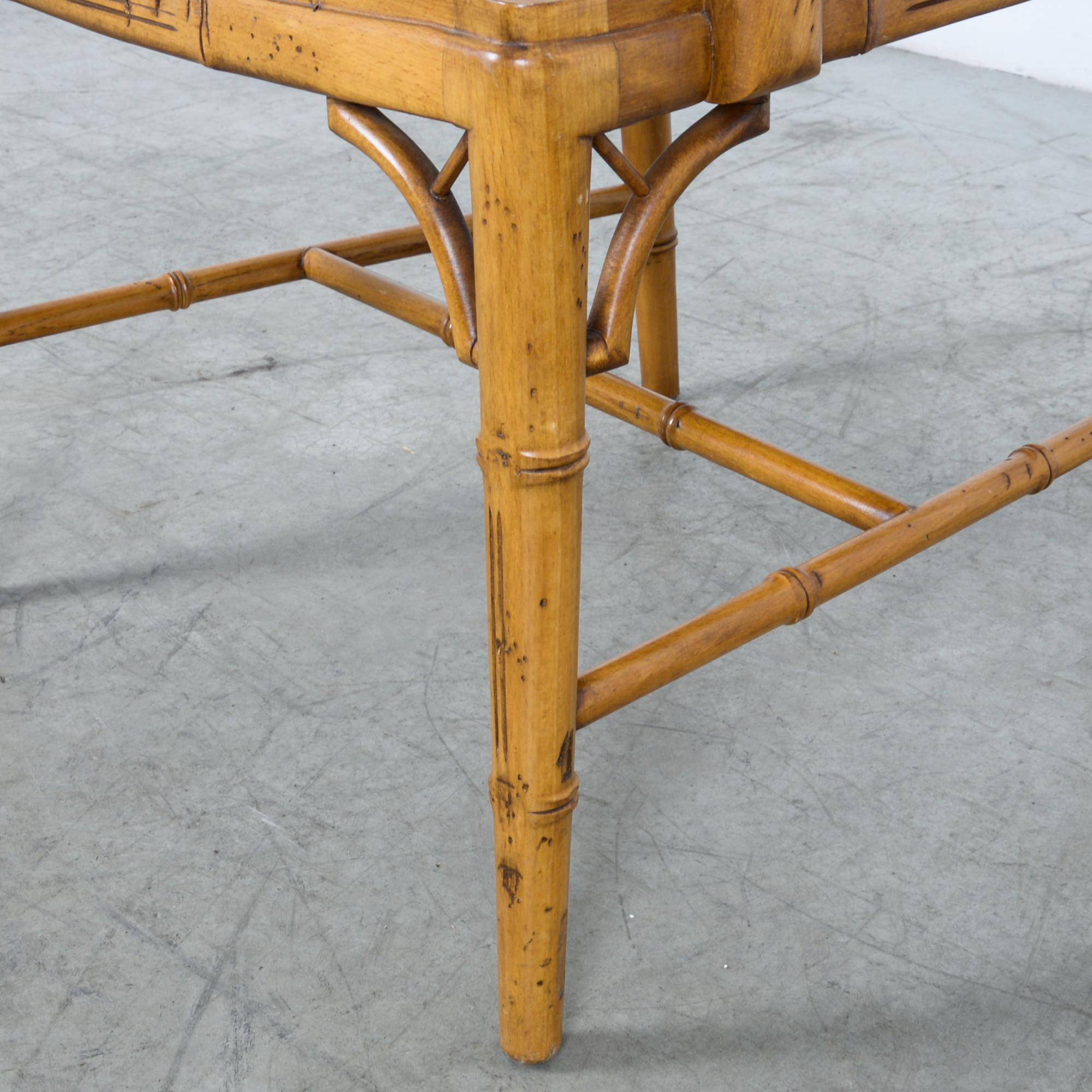 Faux Bamboo Chippendale Chinese Dining Chairs, Set of Eight 4