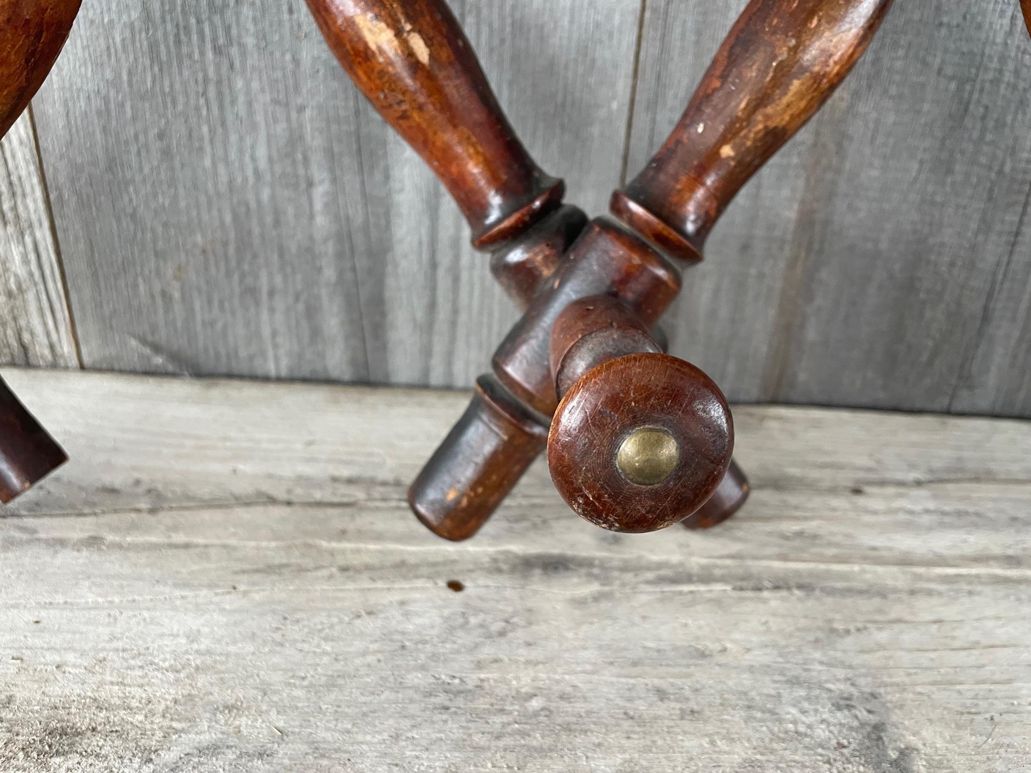 Faux bamboo coat and hat rack In Good Condition In Nivelles, BE