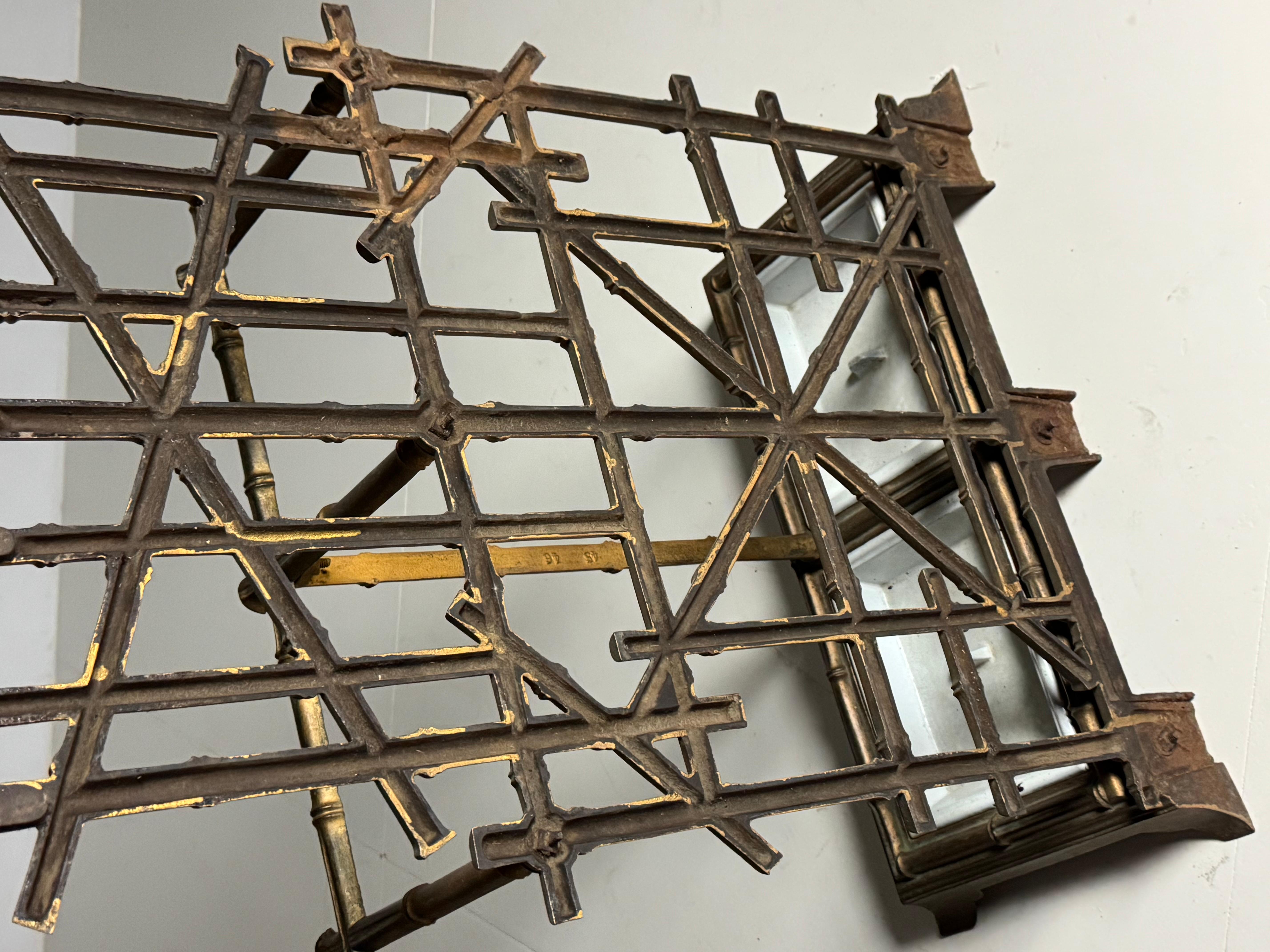 Faux Bamboo Coat Rack 19th century For Sale 8