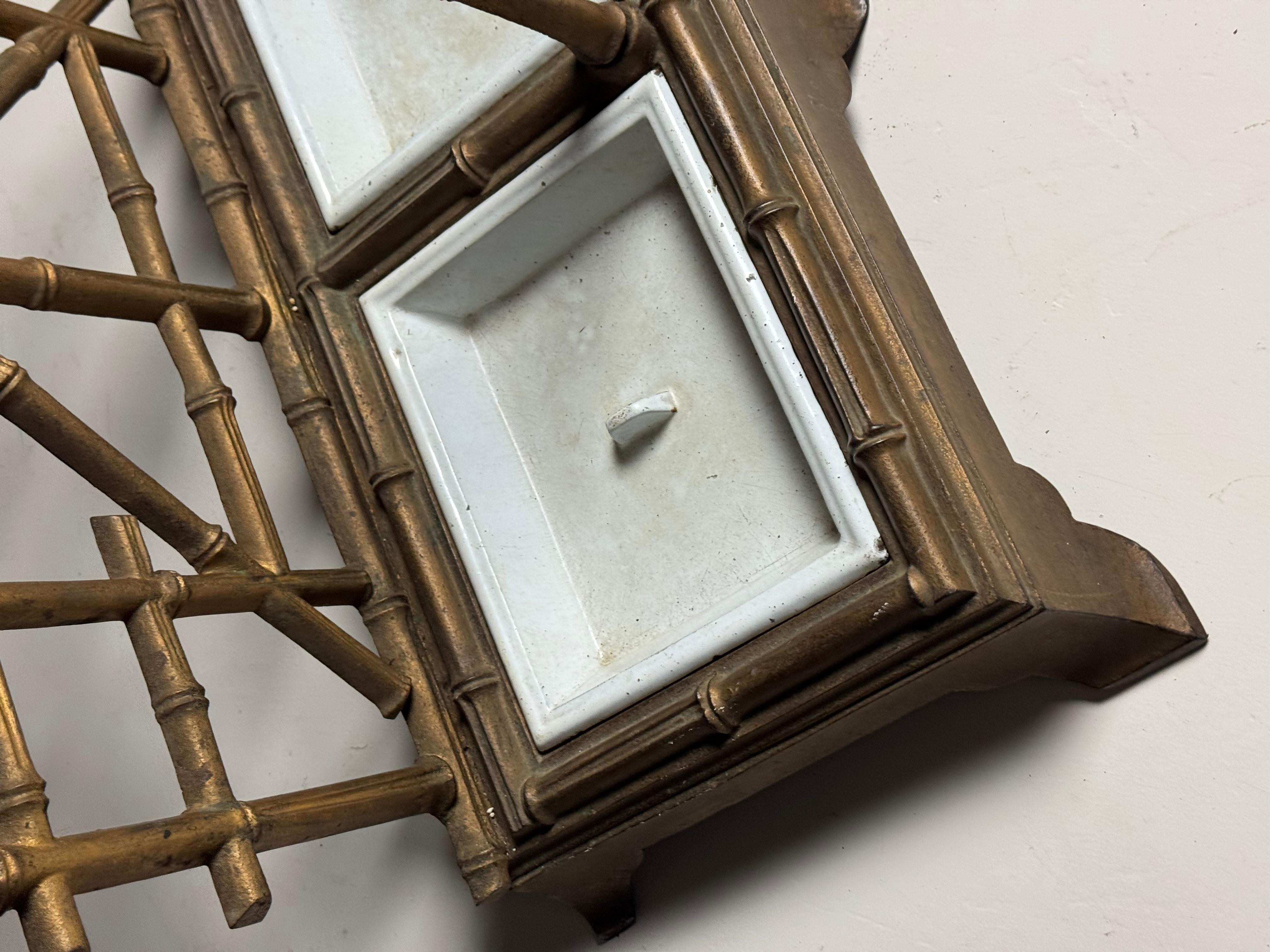 19th Century Faux Bamboo Coat Rack 19th century For Sale