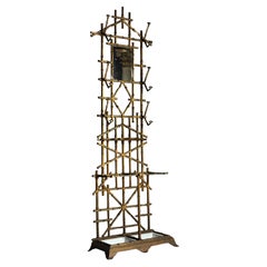 Faux Bamboo Coat Rack 19th century