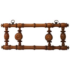 Faux Bamboo Coat Rack, circa 1900