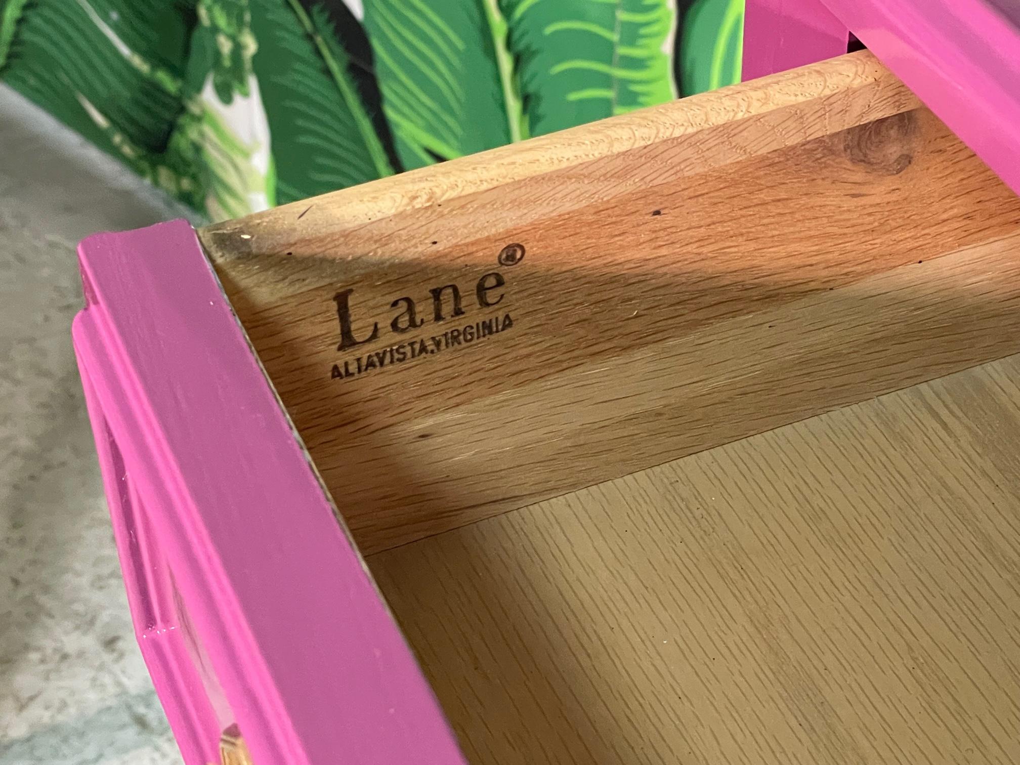 Faux Bamboo Console Table by Lane 1