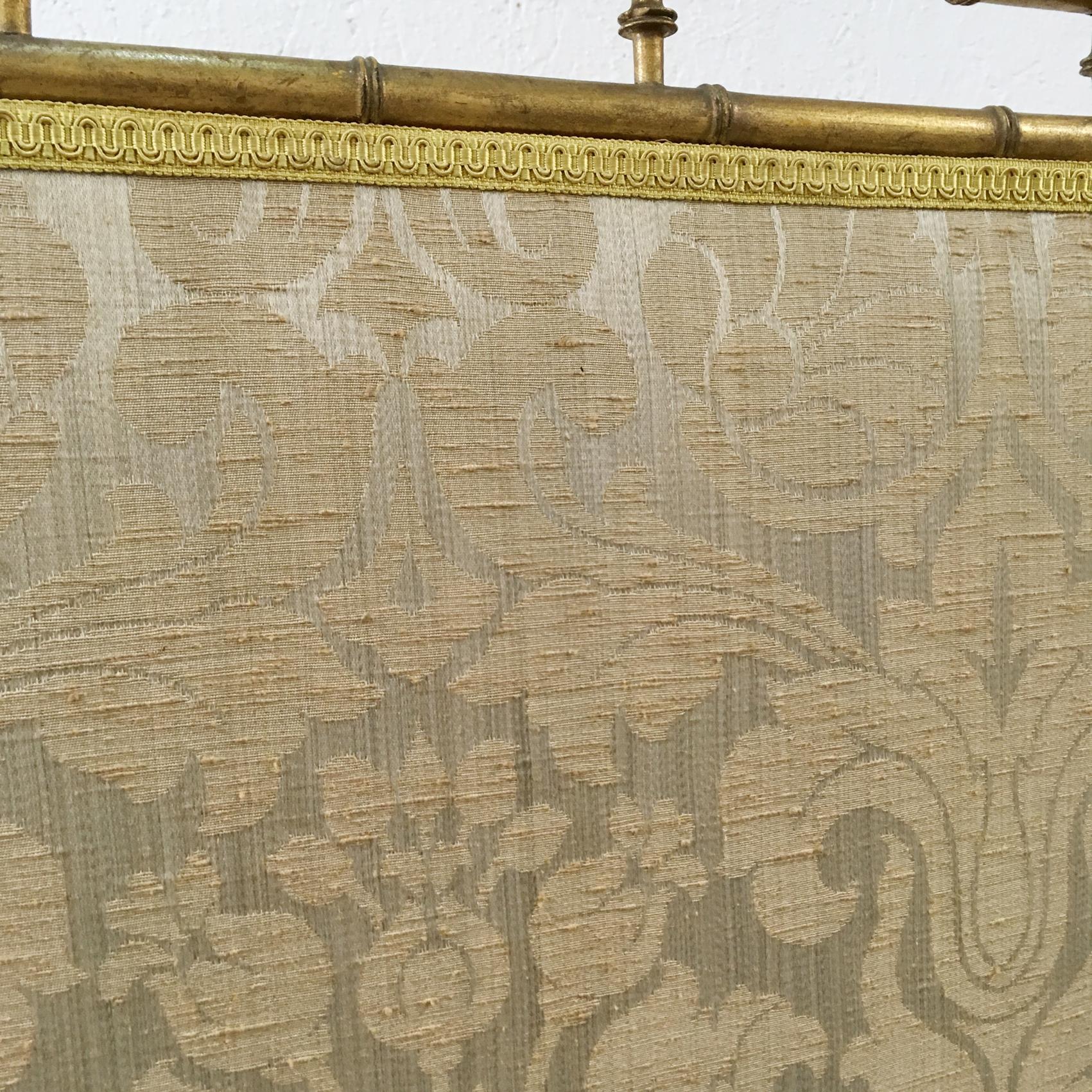 Faux Bamboo Decorative French Fire Screen 5