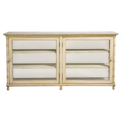 Faux Bamboo Display Vitrine
