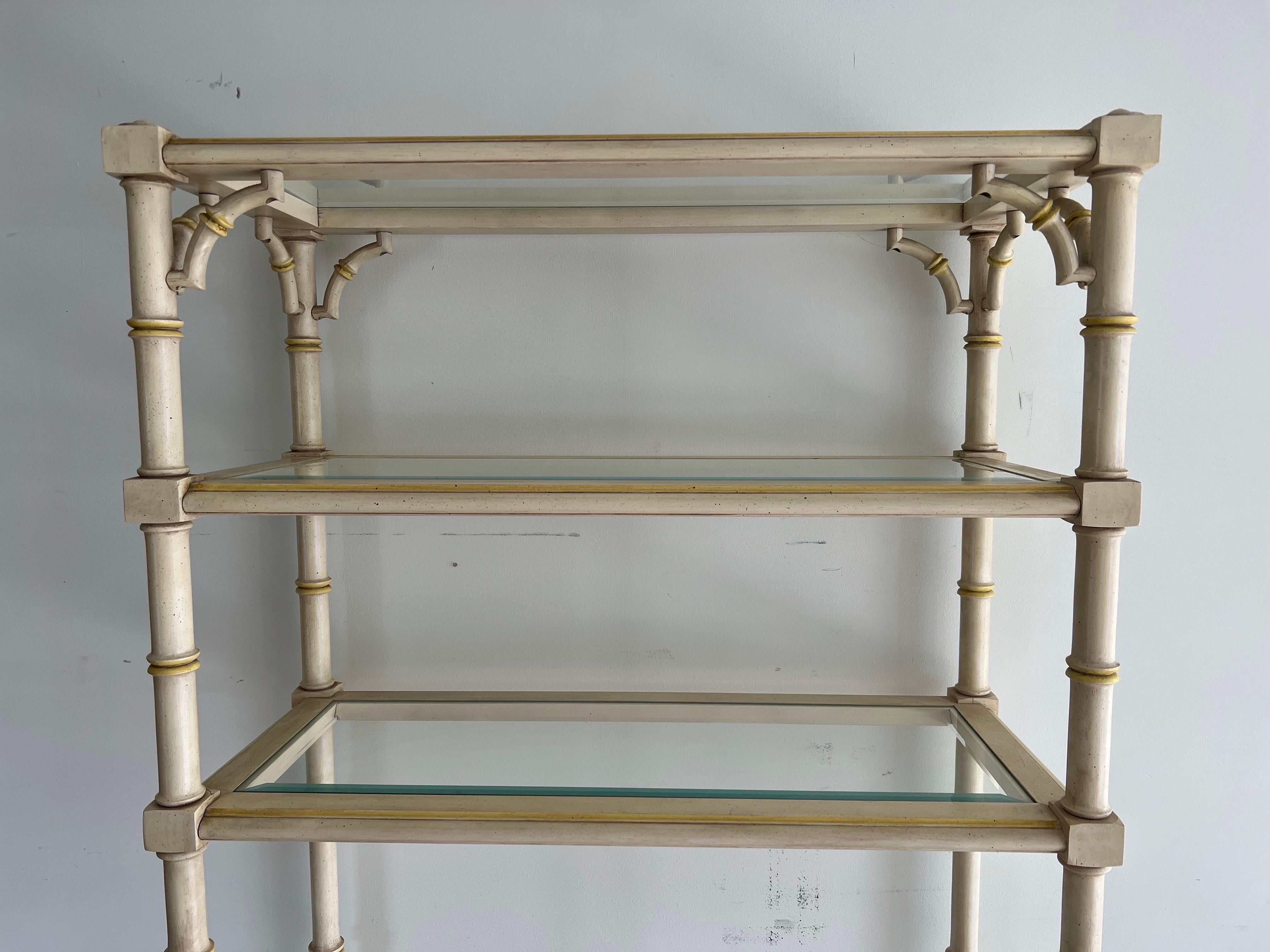Faux Bamboo Etagere by Lane  3