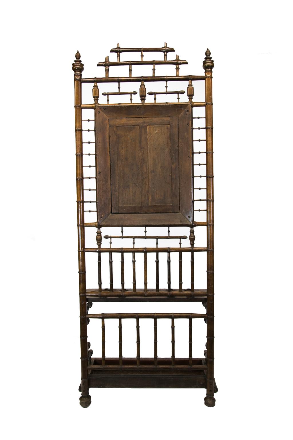 Faux Bamboo Hall Stand 2
