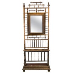 Faux Bamboo Hall Stand