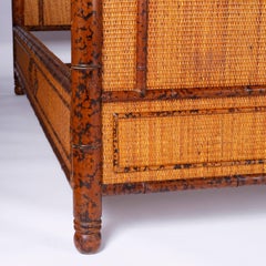 Faux Bamboo King-Size Bed