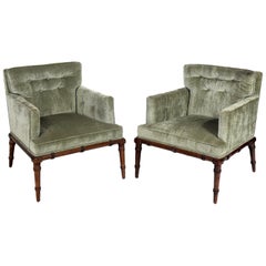 Faux Bamboo Lounge Chairs