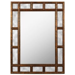 Faux Bamboo Mirror