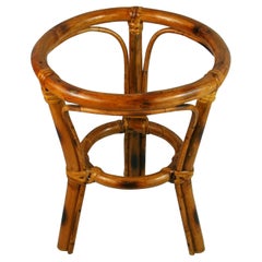 Faux Bamboo Plant Stand