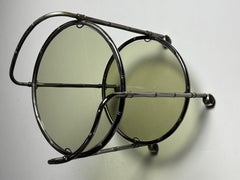 Servierwagen aus Bambusimitat, 1980er Jahre