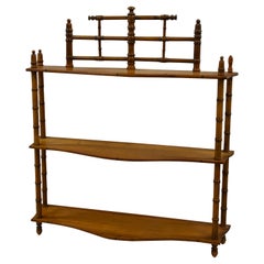 Faux Bamboo Shelf