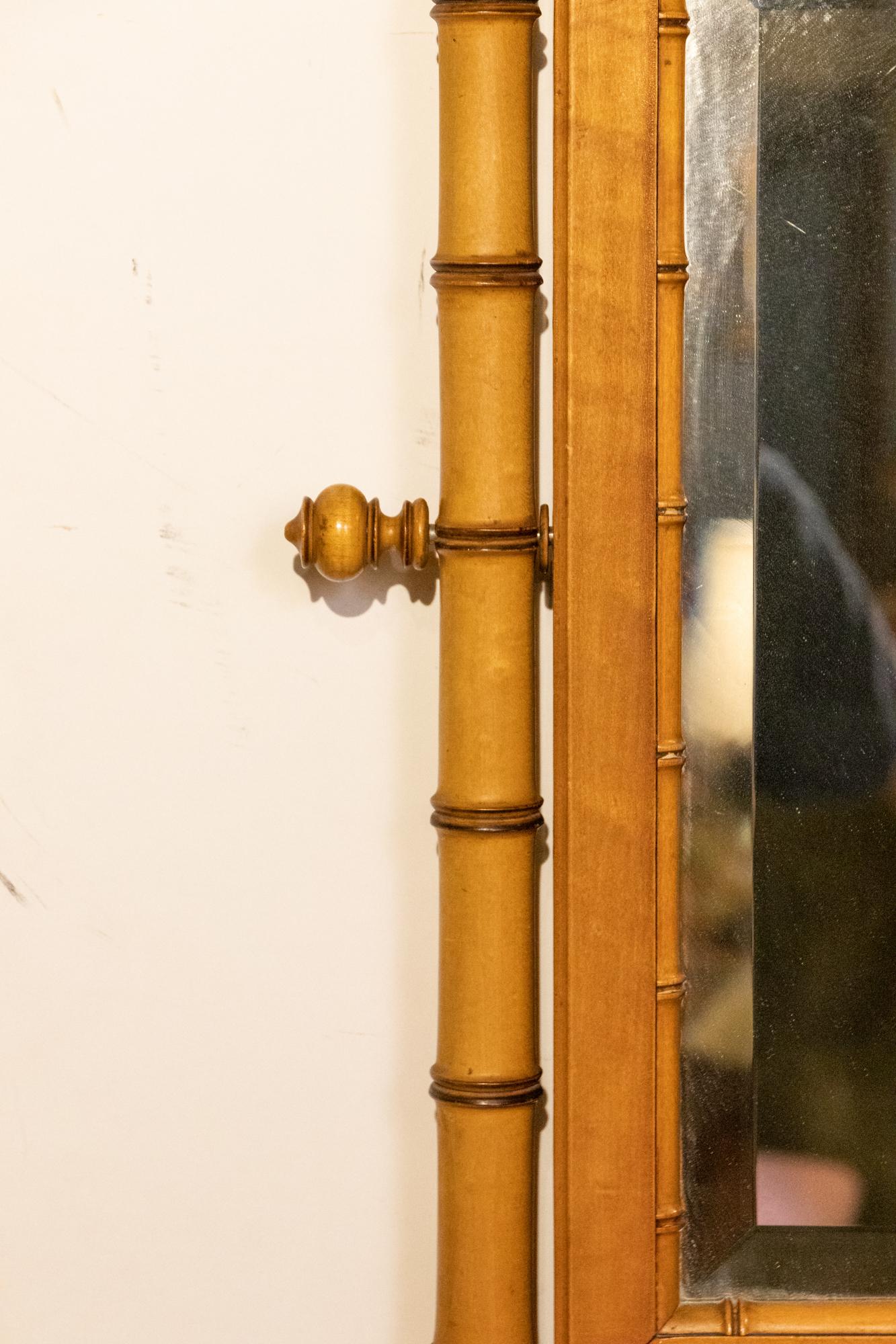 Faux Bamboo Side Lock Chest by Horner 3