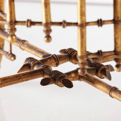 Faux Bamboo Stool