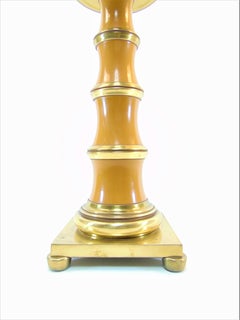 Faux Bamboo Style Table Lamp by Stiffel