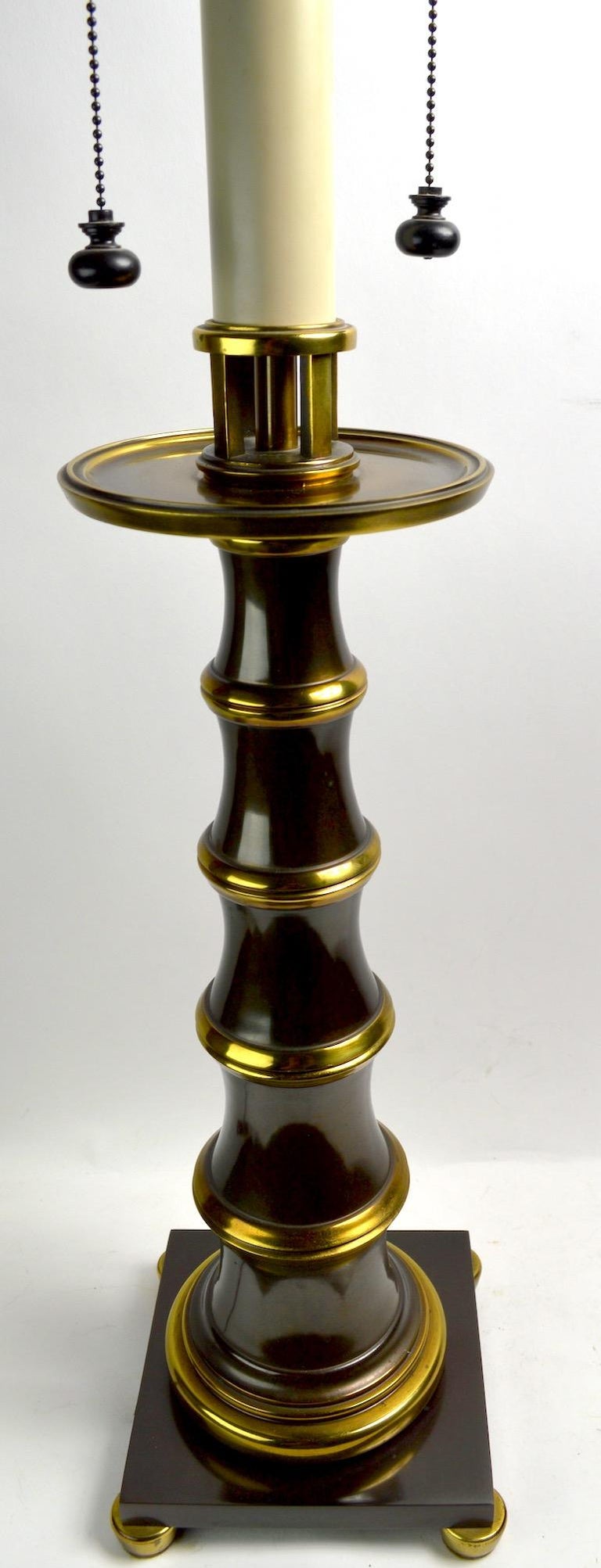 Faux Bamboo Style Table Lamp by Stiffel at 1stDibs
