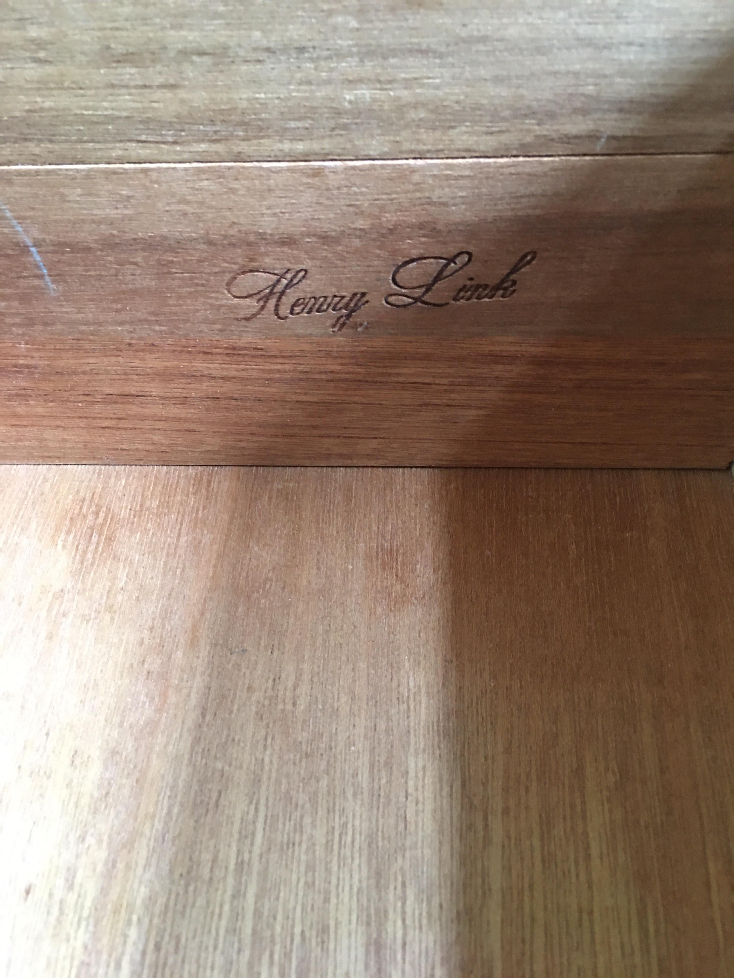 Faux Bamboo Tall Chest of Drawers Hollywood Palm Regency, Henry Link Bali Hai 4