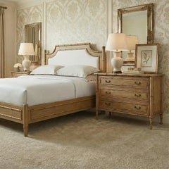 Faux Bamboo Three Drawer Chest