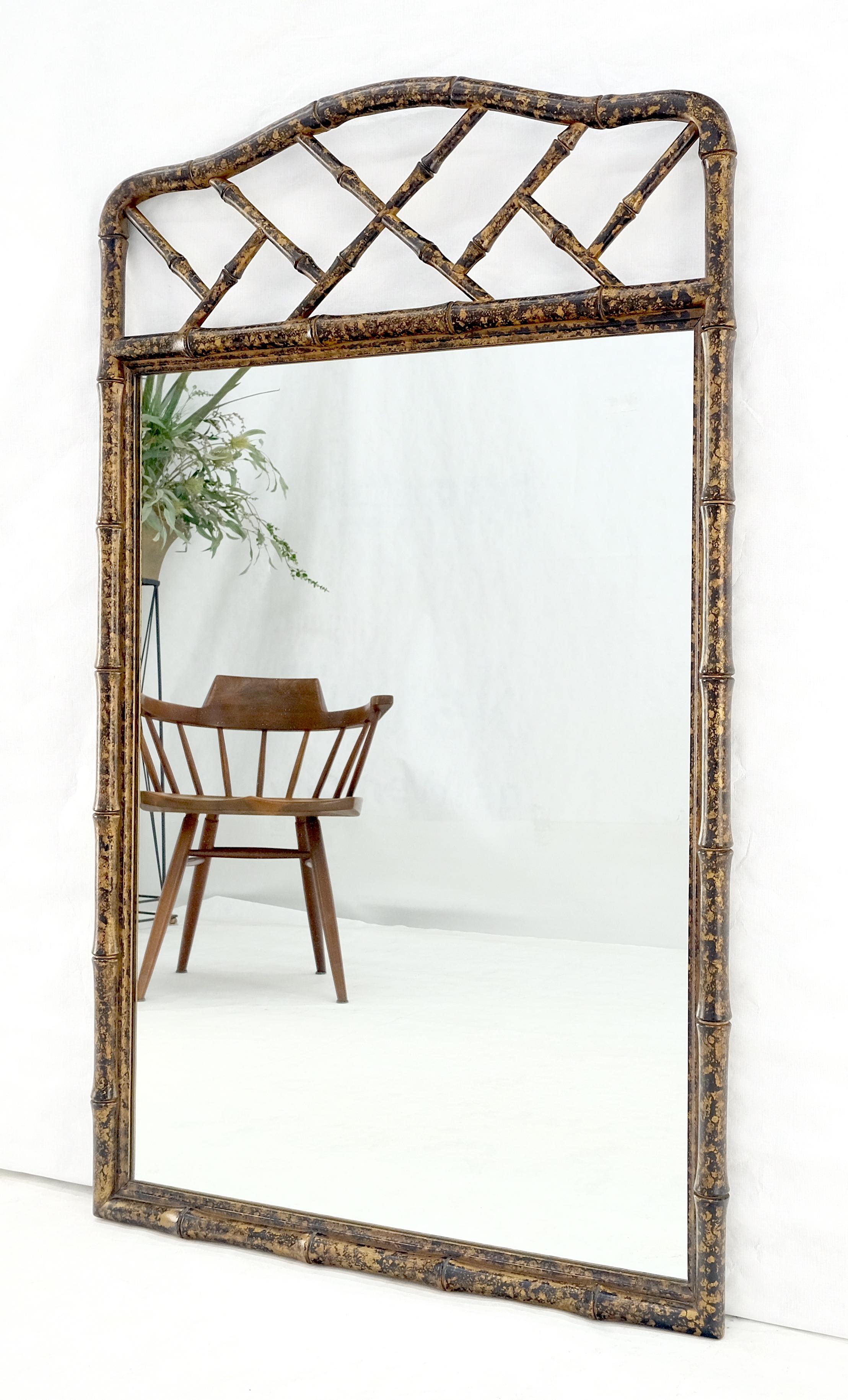 Faux Bamboo  Tortoise Finish 29x48