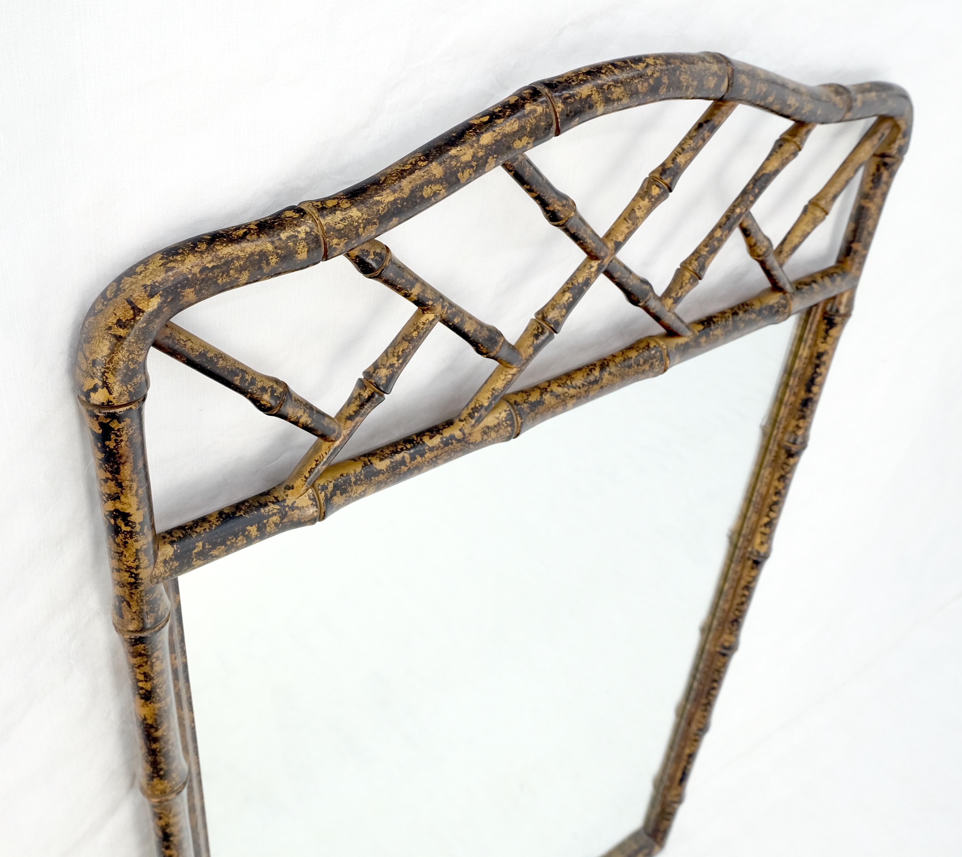 Faux Bamboo  Tortoise Finish 29x48