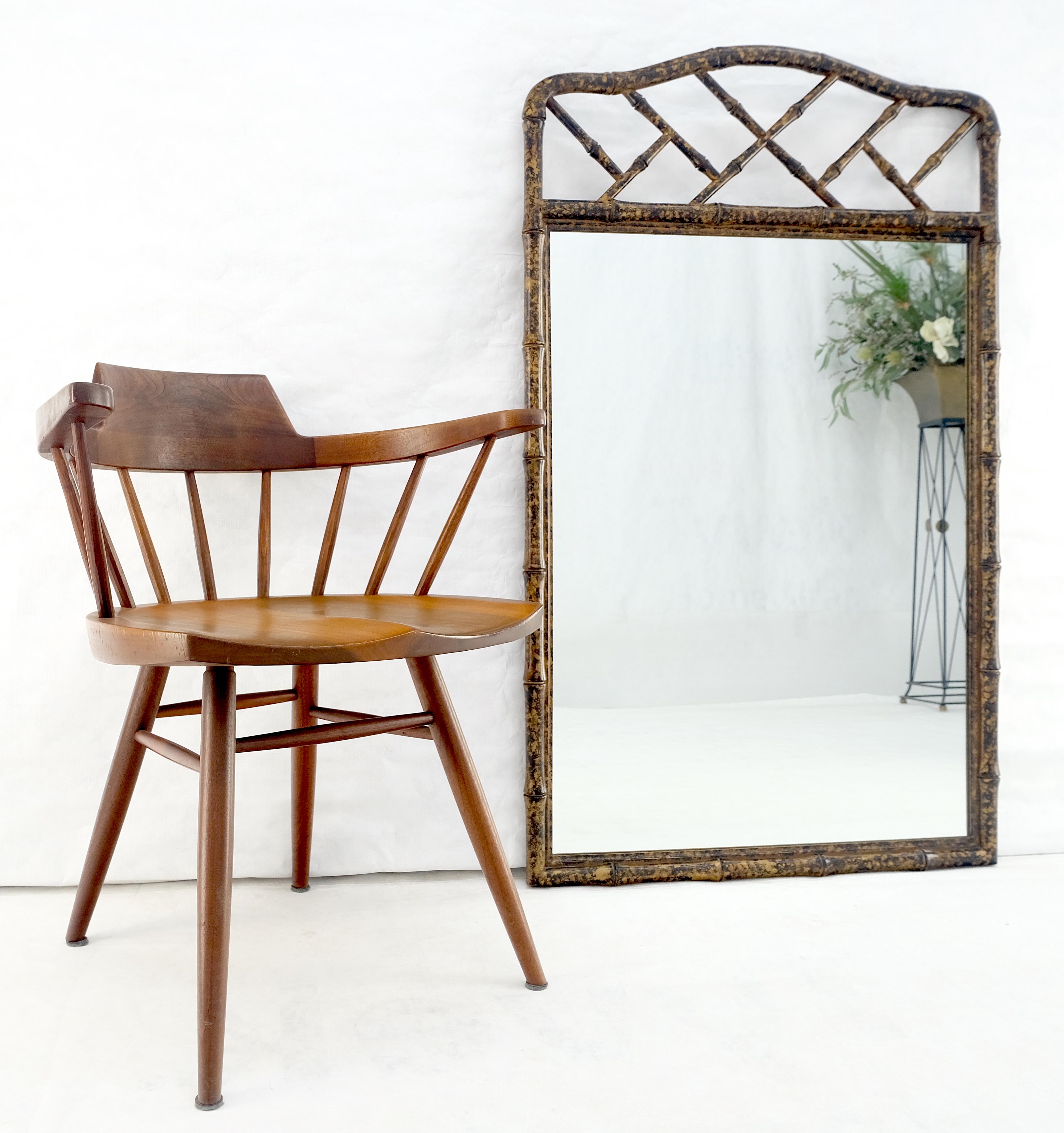 20th Century Faux Bamboo  Tortoise Finish 29x48