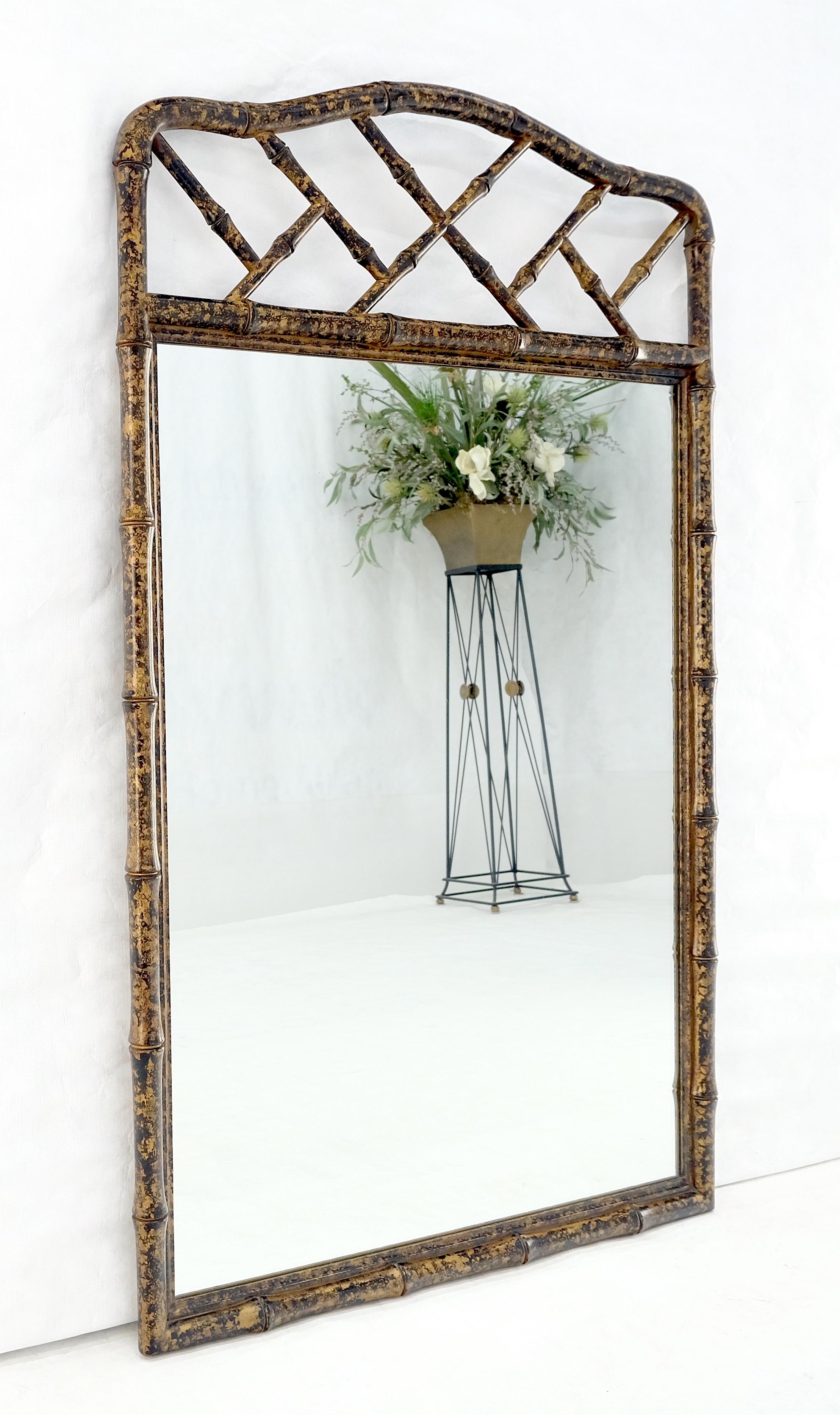 Faux Bamboo  Tortoise Finish 29x48